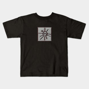 Taino Sun Symbol Rock Art Kids T-Shirt